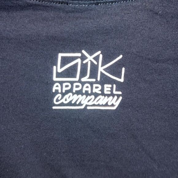 Gildan Sek Apparel USA Top Hat Skull T Shirt Size Large #62 - Picture 3 of 6